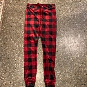 American Eagle super soft buffalo check jogger
